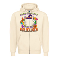 Sandshell candy countdown days till halloween Zipper Hoodie - CowGirlArtShop