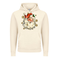 Vintage Artic Christmas Santa Vintage Hoodie - MaliasSmallBusiness