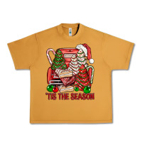 Peanut Butter Tis The Season Christmas Cakes Truck Urban Heavy Tee - BundleAndBundleShop