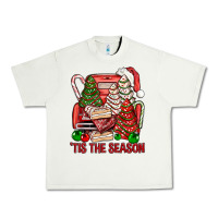 Pistachio Tis The Season Christmas Cakes Truck Urban Heavy Tee - BundleAndBundleShop
