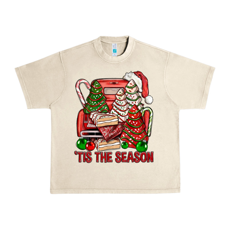 Tis The Season Christmas Cakes Truck Urban Heavy Tee by BundleAndBundleShop | Teevron
