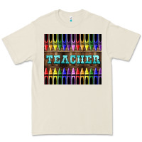 Bone Teacher Crayons Premium Tee - LillyAllenDesigns