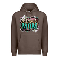 Coffee blessed mom Premium Hoodie - OliviaCreatesArt