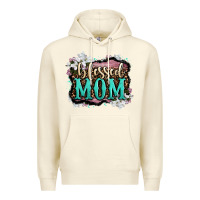 Sandshell blessed mom Premium Hoodie - OliviaCreatesArt