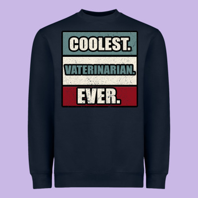 Coolest Veterinarian Ever Heavyweight Sweatshirt Designed By Bettercallsaul