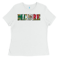 White mexican flag madre Ladies Tee - Jasminsmagicworld