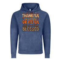 Vintage Denim so very thankful incredibly grateful unbelievably Vintage Hoodie - MaliasSmallBusiness