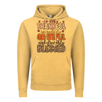 Vintage Mustard so very thankful incredibly grateful unbelievably Vintage Hoodie - MaliasSmallBusiness