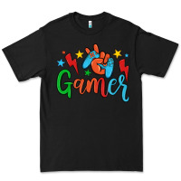Black gamer Premium Tee - JahusDesignShop