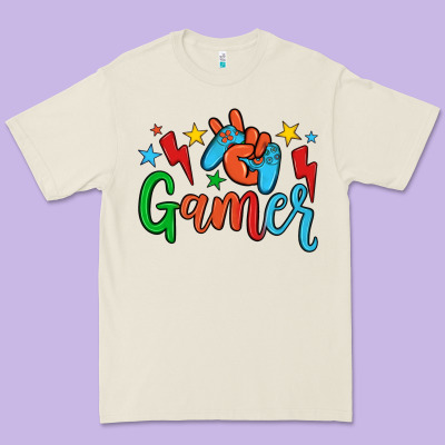 Gamer Premium Tee Designed By Jahusdesignshop