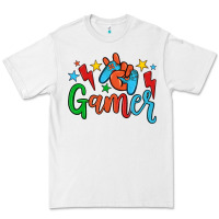 White gamer Premium Tee - JahusDesignShop