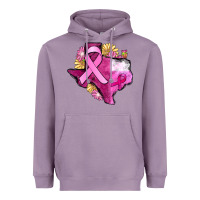 Lavender Texas Cancer Awareness map Heavyweight Hoodie - FaDigitalArtStudio