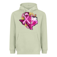 Matcha Texas Cancer Awareness map Heavyweight Hoodie - FaDigitalArtStudio