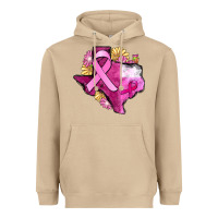 Mushroom Texas Cancer Awareness map Heavyweight Hoodie - FaDigitalArtStudio