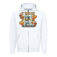 White stressed blessed pumpkin spice obsessed Zipper Hoodie - CowGirlArtShop