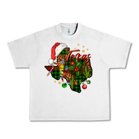 Lunar Rock Christmas Western Texas Map Urban Heavy Tee - BundleAndBundleShop