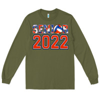 Army Green senior volleyball custom Long Sleeve Tee - Jasminsmagicworld