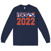 Navy senior volleyball custom Long Sleeve Tee - Jasminsmagicworld