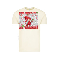 Vintage Arctic candy cane gnome Vintage Tee - MaliasSmallBusiness