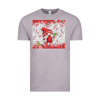 Vintage Zinc candy cane gnome Vintage Tee - MaliasSmallBusiness