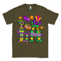 Army Green Louisiana Classic Tee - BundleAndBundleShop