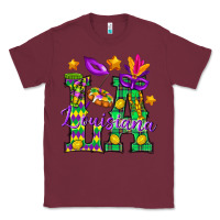Burgundy Louisiana Classic Tee - BundleAndBundleShop