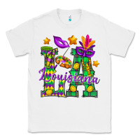 White Louisiana Classic Tee - BundleAndBundleShop