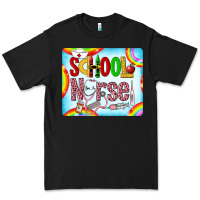 Black Western School Nurse Premium Tee - LillyAllenDesigns