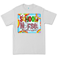 Dove Grey Western School Nurse Premium Tee - LillyAllenDesigns