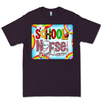 Plum Western School Nurse Premium Tee - LillyAllenDesigns