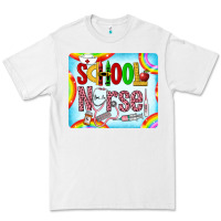White Western School Nurse Premium Tee - LillyAllenDesigns