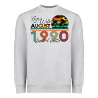 Heather Grey Best Wife Since August 1990 Limited Edition Heavyweight Sweatshirt - Bettercallsaul