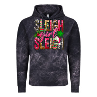 Cloud Black Sleigh girl sleigh Vintage Hoodie - NancyCooperArtShop