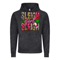 Vintage Black Sleigh girl sleigh Vintage Hoodie - NancyCooperArtShop