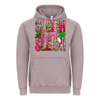 Vintage Zinc Sleigh girl sleigh Vintage Hoodie - NancyCooperArtShop