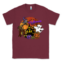 Burgundy halloween Classic Tee - SublimationCraftShop