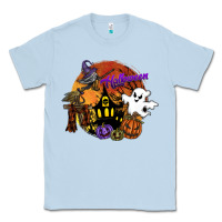 Dusty Blue halloween Classic Tee - SublimationCraftShop
