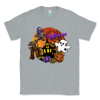Heather Grey halloween Classic Tee - SublimationCraftShop