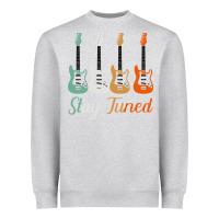 Heather Grey Bass Guitar Vintage Funny Bass Player Bassist Heavyweight Sweatshirt - Bettercallsaul
