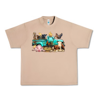 Burro Farm Animals Truck Urban Heavy Tee - BundleAndBundleShop