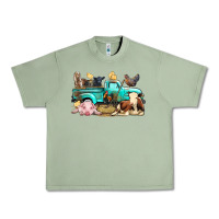 Farm Animals Truck Urban Heavy Tee | Teevron