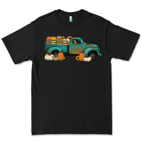 Black pumpkin farm truck no background Premium Tee - Jasminsmagicworld