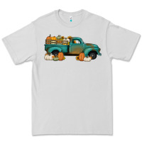 Dove Grey pumpkin farm truck no background Premium Tee - Jasminsmagicworld