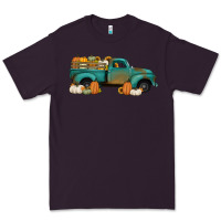 Plum pumpkin farm truck no background Premium Tee - Jasminsmagicworld