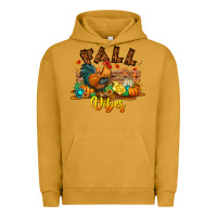Pigment Peanut Butter Fall Vibes Urban Hoodie - CowhideDigitalArt