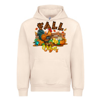 Sandshell Fall Vibes Urban Hoodie - CowhideDigitalArt