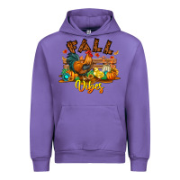 Tulip Fall Vibes Urban Hoodie - CowhideDigitalArt