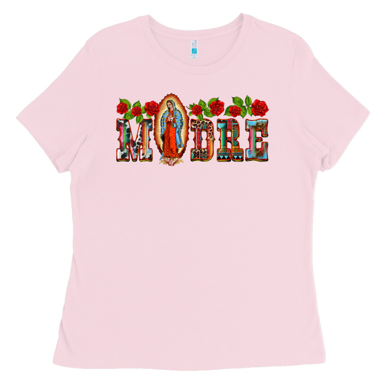 Madre Lady Of Guadelupe Ladies Tee by BarkalooDesign | Teevron