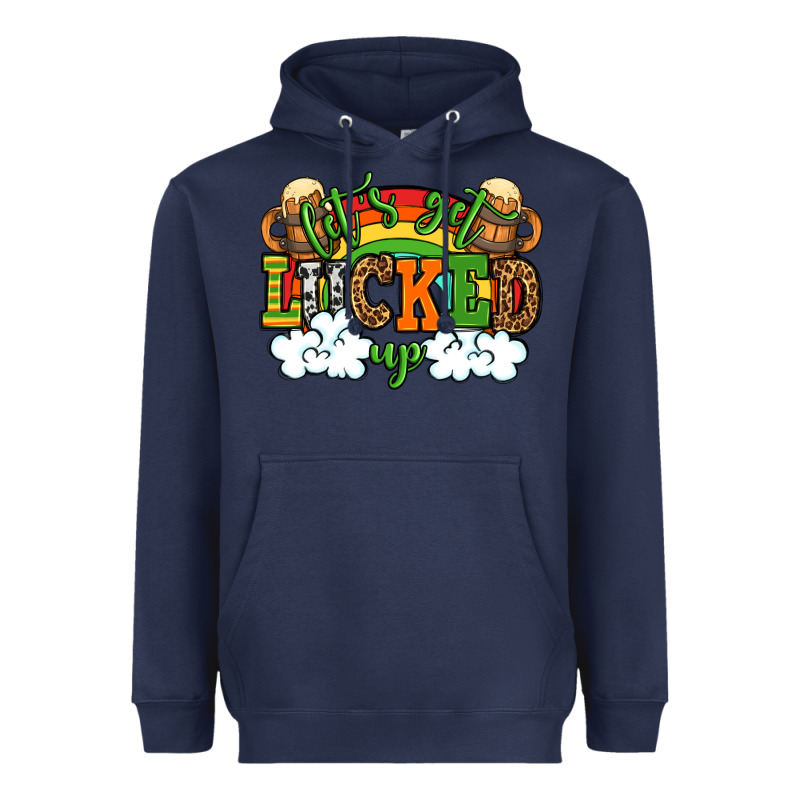 Let's Get Lucked Up St. Patrick's Day Heavyweight Hoodie by OliviaCreatesArt | Teevron