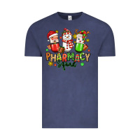 Vintage Denim christmas pharmacy squad Vintage Tee - MaliasSmallBusiness